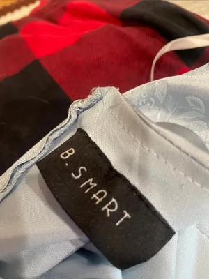 B. Smart light blue Floral Satin Slip Dress thumbnail 5