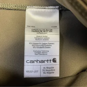 Carhartt Force Fitted Lightweight Ankle Length Legging Women’s XL Olive Green thumbnail 6