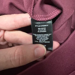 NWOT Sanctuary Burgundy Pull On Dress Pants Size Small thumbnail 3