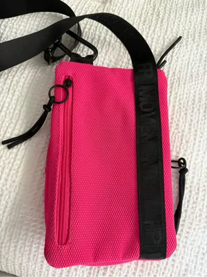 Free People Movement Traveling Pocket Crossbody Bag Hot Pink Athleisure Hiking thumbnail 7