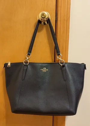 Coach Black Tote Bag with Gold Details thumbnail 1