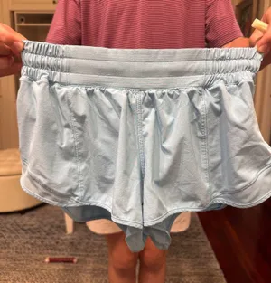 Light Blue Lululemon Shorts 2.5" Hotty Hot thumbnail 1