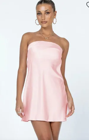 Pink Mini Dress thumbnail 1