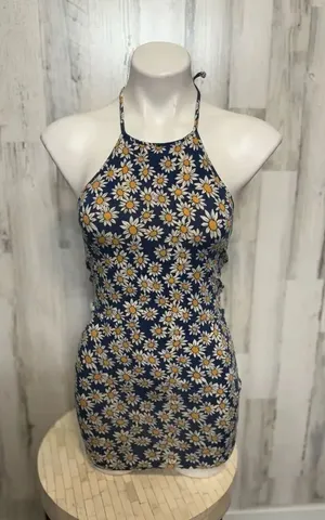 Floral mini dress thumbnail 1