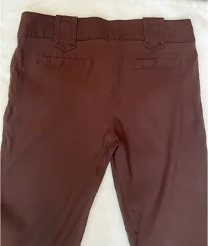 Bebe Brown Linen Pants size 8 thumbnail 6