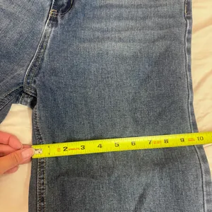 Dazy High Waisted Medium Blue Wide Leg Jeans thumbnail 8