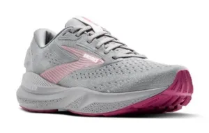 Brooks Adrenaline GTS 24 Grey Rose Gold Running Shoes Wide D Size 7 thumbnail 1