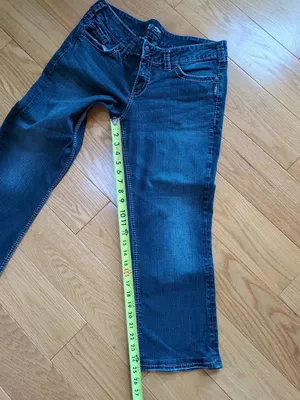 Silver Jeans Suki Women’s W34xL25 Flared Ankle Jeans Medium Wash Mid Rise thumbnail 9