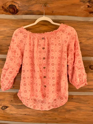 Democracy Eyelet Top thumbnail 1