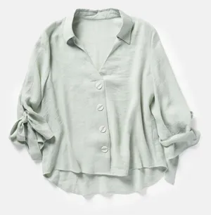 Teal Blouse thumbnail 1