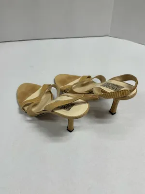 Pancaldi for Diane B Vintage Style Slingback Heels‎ - Size 8. thumbnail 15
