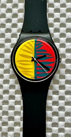 Swatch Watch Waipitu GB113 Vintage 1987 thumbnail 1