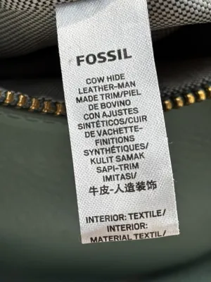 Fossil Jolie Hobo Crossbody Bag One Size Sage Green Cow Hide Leather Boho thumbnail 10