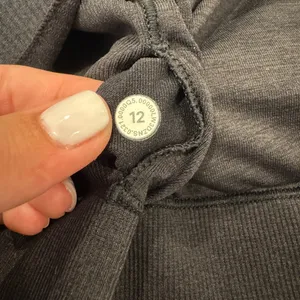 Lululemon Ebb to Street Long Sleeve Black thumbnail 3