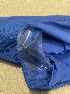 New Show Me Your Mumu Del Rey Bikini Bottoms size Small S Cobalt Blue Scrunch thumbnail 7
