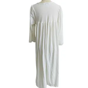 Vintage 1960s Christian Dior White Lace Nightgown Maxi Gown Small thumbnail 5