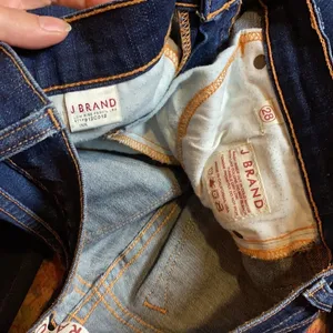 J Brand Dark Wash Low Rise Pencil Leg Skinny Jeans thumbnail 6