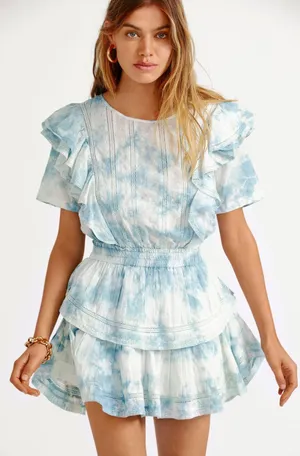 Love Shack Fancy natasha mini dress thumbnail 1