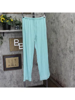 NWT State of Day Womens 2-Pc. Fluid Knit Pajamas Set Canton Blue XS thumbnail 6