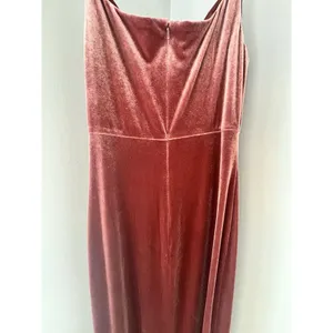 Reverly Skye Velvet Dusty Rose‎ Dress Size 4 thumbnail 8