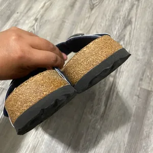 Papillio Birkenstock Stylish Blue Patterned Sandals thumbnail 4