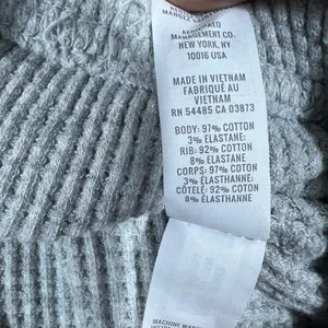OFFLINE by Aerie Waffle Knit Cropped Short Sleeve Top Heather Grey Size M thumbnail 5