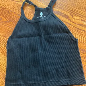 Free People Happiness Runs Crop Tank in Black NWOT sz XS/S thumbnail 5