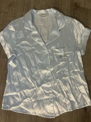 Mrs. Wedding PJ Set Light Blue Size M thumbnail 2