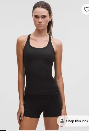 Black Lululemon Tank Top thumbnail 1