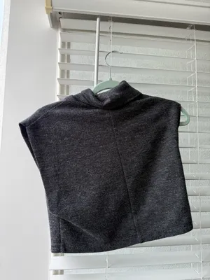 Mock Neck Short Sleeve ZARA Top thumbnail 2