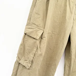 Incu Womens Olive Green Pleated Utilitarian Gorpcore Outdoor Cargo Pants Size 8 thumbnail 2