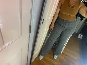 low rise work pants thumbnail 3