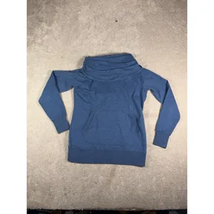 Women's L.L.Bean Cozy Pullover M Reg Blue Size M thumbnail 3