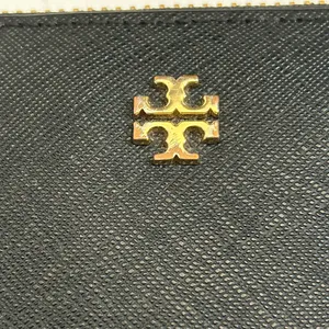Tory Burch sapphire leather wallet black thumbnail 3