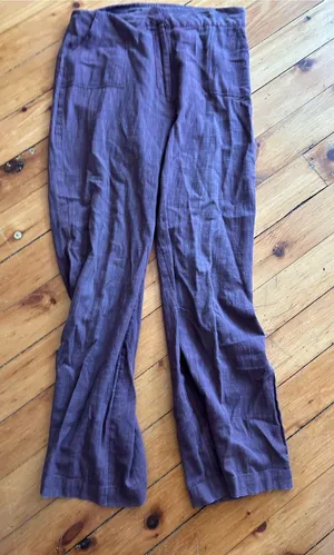 April Cornell romantics purple pants m/l Size L thumbnail 1