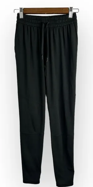 Outdoor Voices Womens size XS Pull On Elastic Waist Black Leggings Pants thumbnail 1
