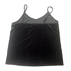 Y2K Velvet Burnout Tank Top Dark Hunter Green XL Whimsigoth Fairy Goblin‎ Trendy thumbnail 2