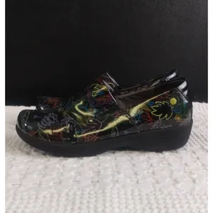 Dansko Women's Black/Multicolor Shoes/Clogs/Slip-ons Size 38 SKU2680 thumbnail 3