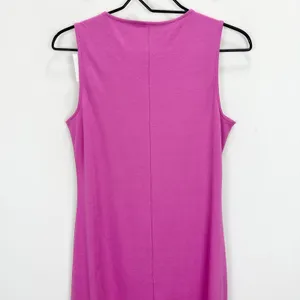 J.Crew Essential Knit Tank Dress Minimalist Casual Sleeveless Cotton Pink S NWT thumbnail 8