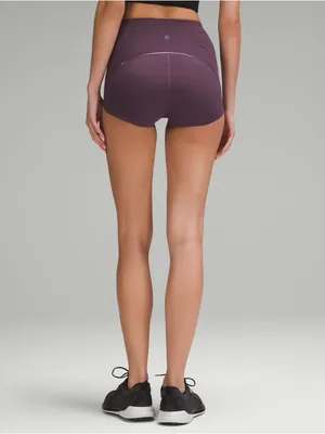 Lululemon Nulux Tight-Fit High-Rise Track Short 2.5" - Arctic Plum - 0 thumbnail 7