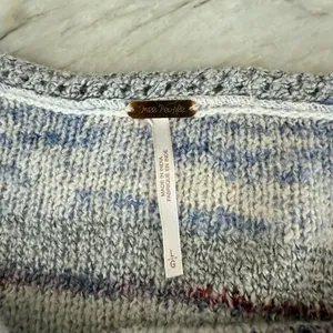 Free People Saturn Space Knit Poncho Sweater thumbnail 9