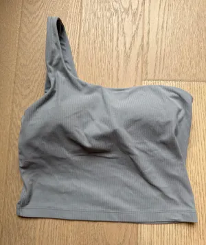 Lululemon Ribbed Nulu Asymmetrical Yoga Tank Top thumbnail 3