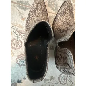 Ariat Dixon Embroidered leather pull-on bootie Blanco Size 5.5 B EUR 36 M thumbnail 5
