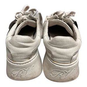 Roger Vivier Viv Buckle Skate Leather Sneakers White 36 thumbnail 7