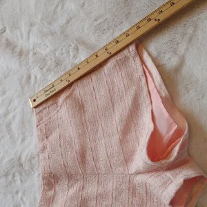 The Clothing Exchange Light Pink White Shorts Pastel Tweed Size Small S Kawaii Chic Trendy Cute thumbnail 5