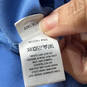 FIGS Women's Blue Short Sleeve V-Neck Catarina Three-Pocket Scrub Top Size XS thumbnail 5