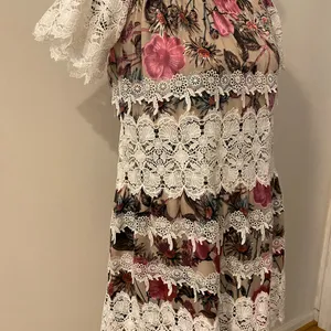 NWOT!! For Love & Lemons Cadence Off The Shoulder Boho Mini Dress Size Medium thumbnail 13