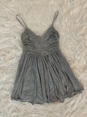 Urban Outfitters Light Gray Mini Dress thumbnail 2