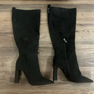 JLO JENNIFER LOPEZ Black Krim Boots Size 10 thumbnail 4