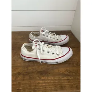 Converse Chuck Taylor All Star Low‎ Top White Sneakers Size 6 Unisex thumbnail 2